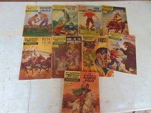 lot 3760 image: Classics Illustrated comic books