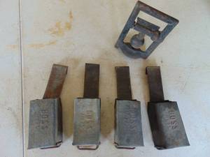 lot 3776 image: Cistern cups and scale lock