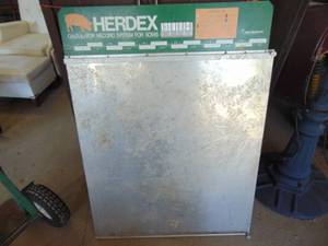lot 3817 image: Herdex sign