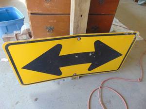 lot 3818 image: Sign