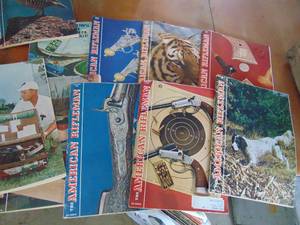 lot 3877 image: Selection of Vintage Amercian Rifleman Magazines