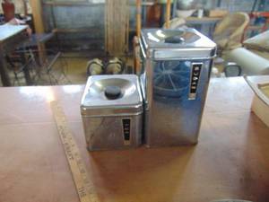 lot 3920 image: MCM canisters
