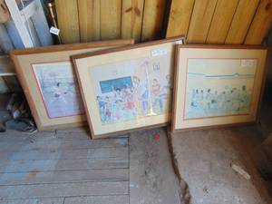 lot 3475 image: Selection of (3) Prints by Charles Davis