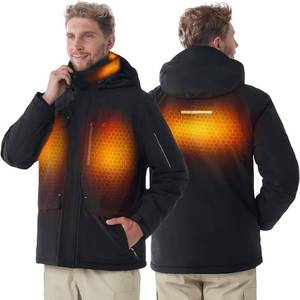 lot 79233 image: InoKraft Heated Jacket for Men with Battery Pack Included,Water-Resistant Mens Heated Winter Coat Medium (Charger Not Included)