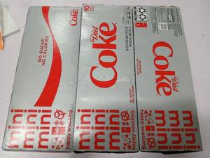 lot 79378 image: 3 Cases of Diet Coke Can, 7.5 fl oz (pack of 10 each)