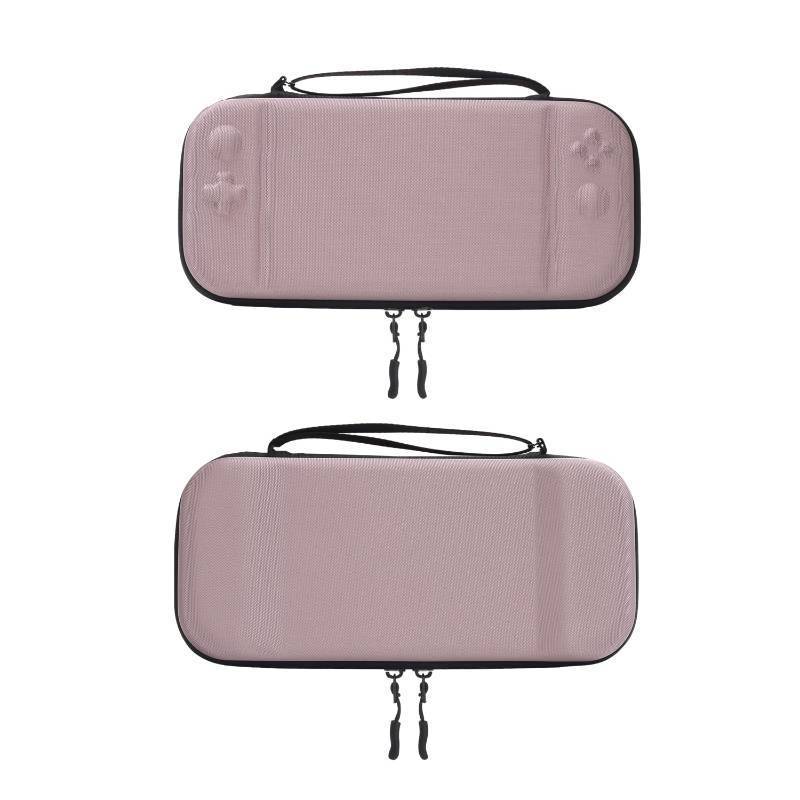 lot 78026 image: Hard Shell Carrying Case for Switch 2   Shockproof Travel Storage Bag with 20 Game Card Slots, Wrist Strap & Mesh Pocket, Portable Protective Case for Switch 2 Console (Grey)