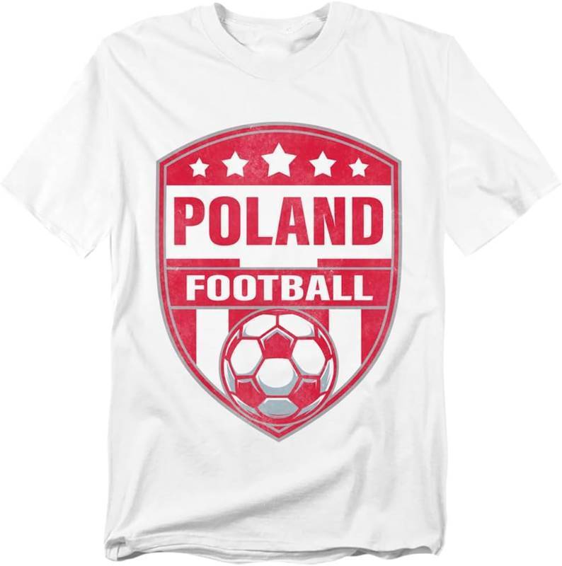 lot 78773 image: Football Crest Soccer Badge Shield with Ball Unisex Adult T-Shirt Collection SIZE L