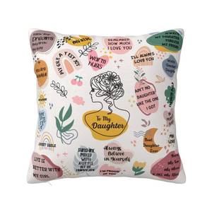 lot 8876 image: TRISG Daughter Gifts from Mom, Gifts for Daughter Pillow cover 18x18, Daughter Birthday Gift, Daughters Gifts from Dad, Daughter Gifts, Adult Daughter Gift for Ideas Graduation Mothers Day Christmas