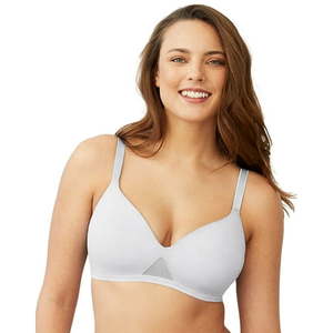 lot 8969 image: Hanes Oh So Light Women s Wireless T-Shirt Bra Comfort Flex Fit Womens MHG521 Small - Retail $30