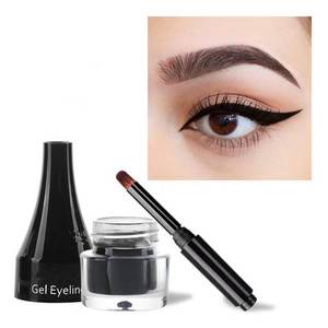 lot 10537 image: MAEPEOR Gel Eyeliner 10 Colors Smooth Cream Matte Eyeliner Gel Longlasting Waterproof and Smudgeproof High Pigment Eyeliner with Brush (04 Nude)