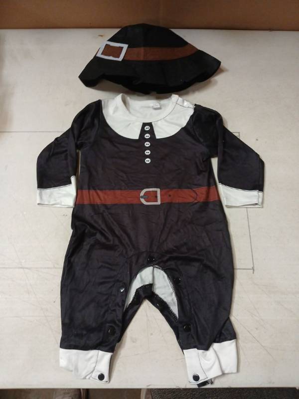 lot 60270 image: Kids Pilgrim Costume 3-6 Months with Hat