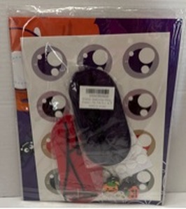 lot 10380 image: Halloween Party Games Pin The Eye on T Game