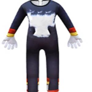 lot 10391 image: Alyfyto Halloween blue and black onesie cosplay costume 56