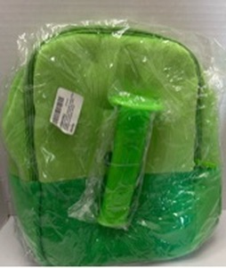 lot 10392 image: Green Backpack with Handles and Organizing Straps