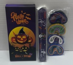 lot 110443 image: Halloween Party bracelets Set 24 snap 24 rubber