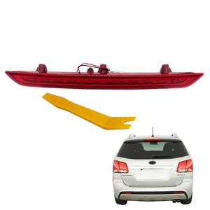 lot 10678 image: RedOrchard 92750-2P000 3rd Third Brake Light Fit for Kia Sorento 2009 2010 2011 2012 2013 2014 2015 Replace 927502P000 Replacement High Mount Stop Lamp Full LED Rear Center Waterproof Stop Light