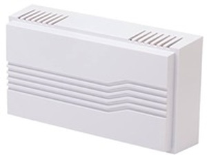 lot 10751 image: Newhouse Hardware White 2-Note Wired Mechanical Door Bell Chime CHM1