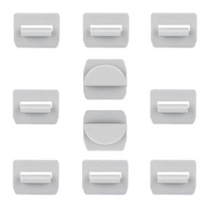 lot 107643 image: TSELLER for Tesla Model Y Roof Sunshade Clips 10 PCS(Grey)
