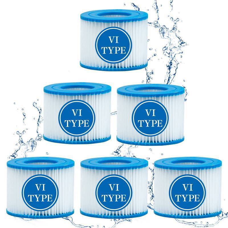 lot 7597 image: SXEIAV Type vi spa Filter and hot tub Filter 6 pack