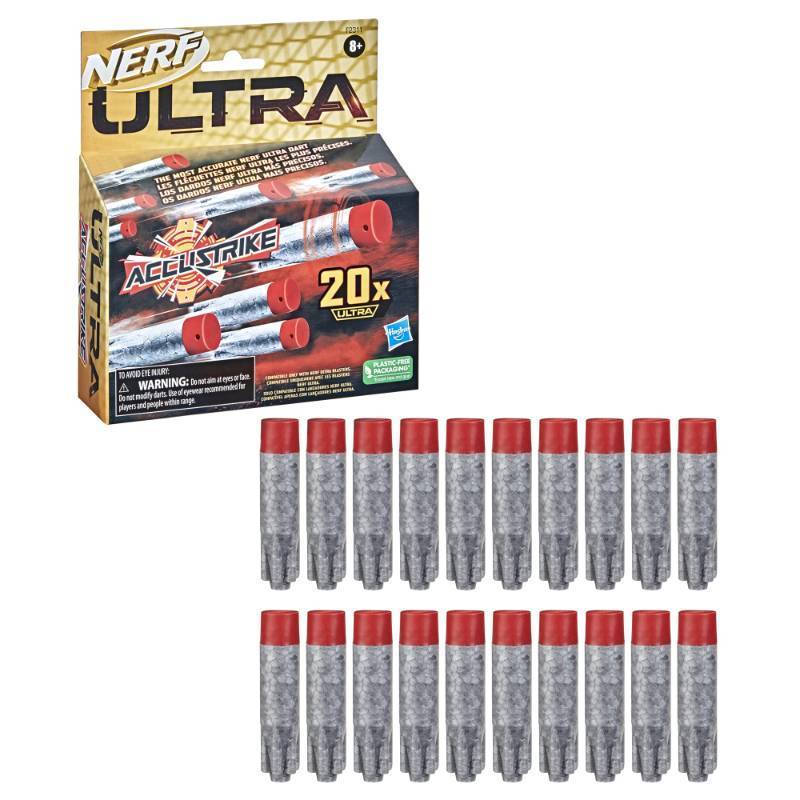 lot 8124 image: Nerf Ultra Accustrike 20 Dart Refill Multicoloured F2311EU4