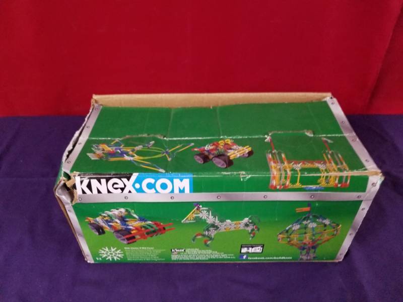 lot 2383 image: Box of Knex Building Toy Pieces