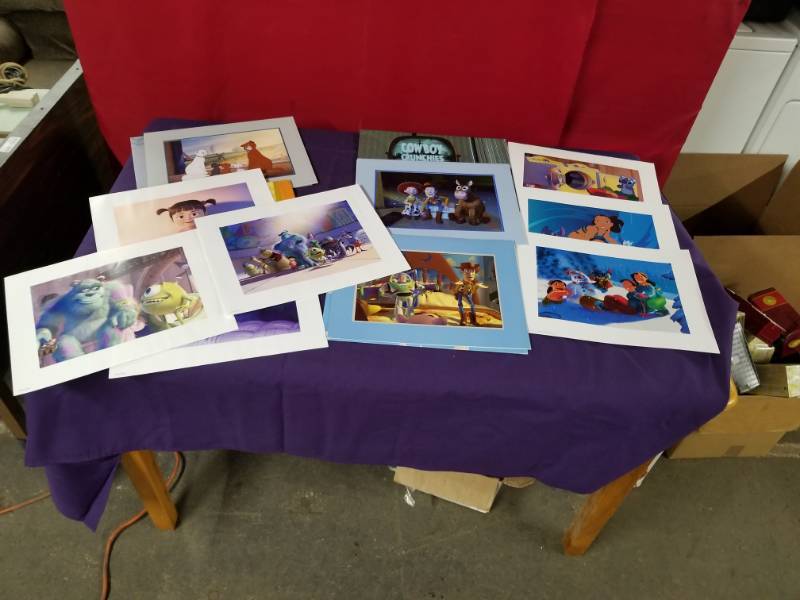 lot 2439 image: Collection of Disney Lithographs