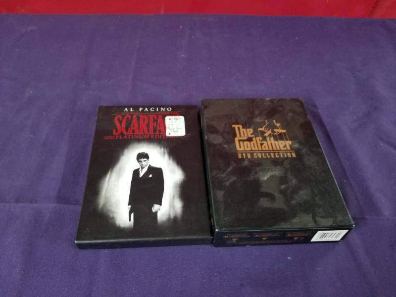 lot 2455 image: Scarface and The Godfather DVD Collections