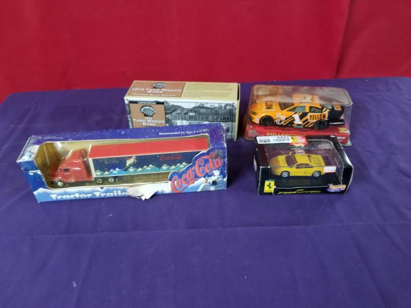 lot 2421 image: Lot of 4 Collectible Cars  Trucks