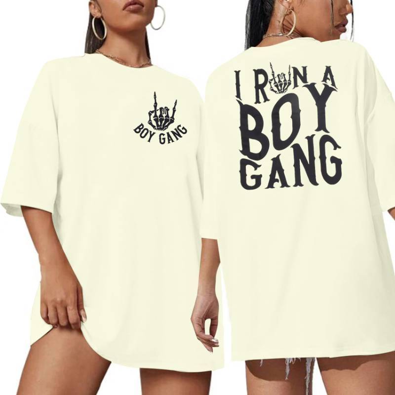 lot 8037 image: Mom Life Shirt Women Funny Mama Graphic Tee Classic Mommy Rock T-Shirt Casual Short Sleeve Top Apricot - S