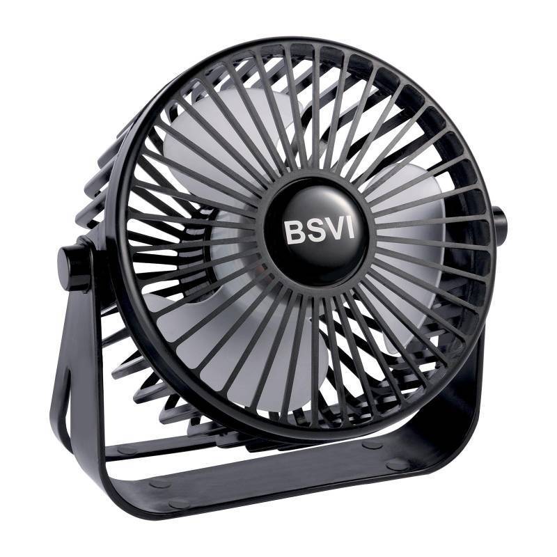 lot 7910 image: BSVI Desk Fan Portable, Personal Mini Desktop 3 Speeds Quiet Small Table Fan with Cable USB Powered for Home Office Study reading Bedroom Indoor Car Outdoor Travel