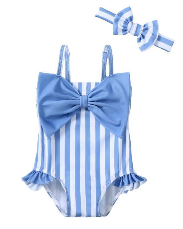 lot 7219 image: Mioglrie Baby Girl Swimsuit Infant Bathing Suits Newborn 0-3 Month for Girls Summer Beach Swim Suit Strawberry Red One Piece Swimwear