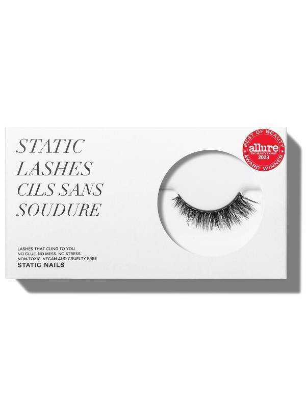 lot 8547 image: Static Nails Magnetic Eyelashes  Leave You On Read (Black, Flirty)  Comfortable Magnetic Lashes, Fake Eyelash Extension Kit, False Lashes  Reusable, No Glue Needed, 3D Natural Look Eyelashes