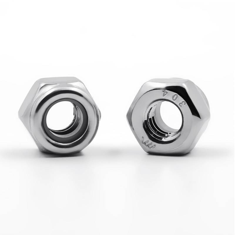 lot 8351 image: WEGOUP 14-20 Stainless Steel Lock Nuts, 28 Pack A2-70 Nylon Insert Hex Nuts, Self-Locking 304 Stainless Steel Coarse Thread, Bright Finish
