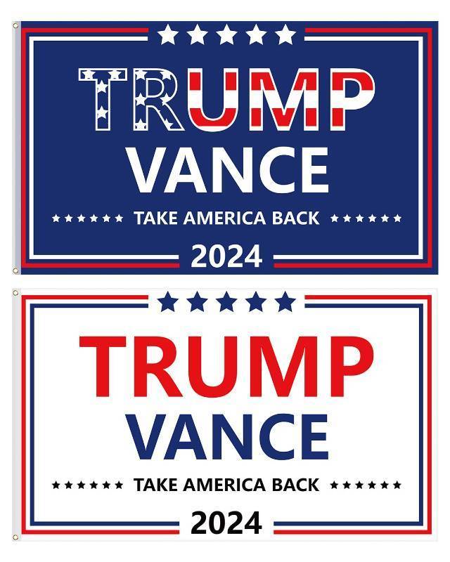 lot 8269 image: PACETAP 2024 3x5FT Large Flag 2Pack,