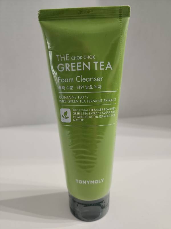 lot 8560 image: TONYMOLY The Chok Chok Green Tea Foam Cleanser 150ml
