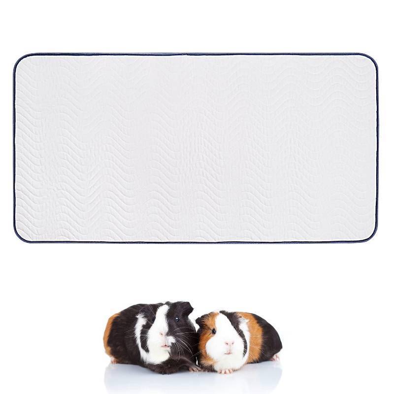 lot 9107 image: Guinea Pig Cage Liners,Washable Guinea Pig Liner for C&C 2X3 Cages,Waterproof & Non Slip,Soft & Thick,Guinea Pig Fleece Cage Liners Great for Guinea Pigs, Puppy,Small Animals - Retail $27