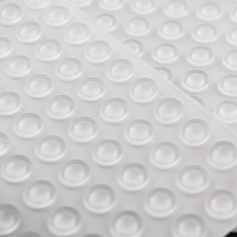 lot 8716 image: Caishun 200PCS Rubber Cushion Self Adhesive Bumper Pads 0.4x0.2inch Sound Damping Transparent Cabinet Door Liners Drawer Stopper Furniture Appliance Gaskets
