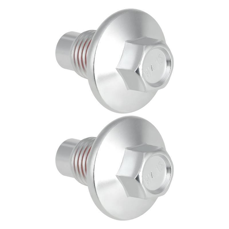 lot 8779 image: ECSiNG 2PCS Car Oil Pan Plug 06507741AA 6506214AA M14x1.5mm Compatible with Chrysler Compatible with Dodge