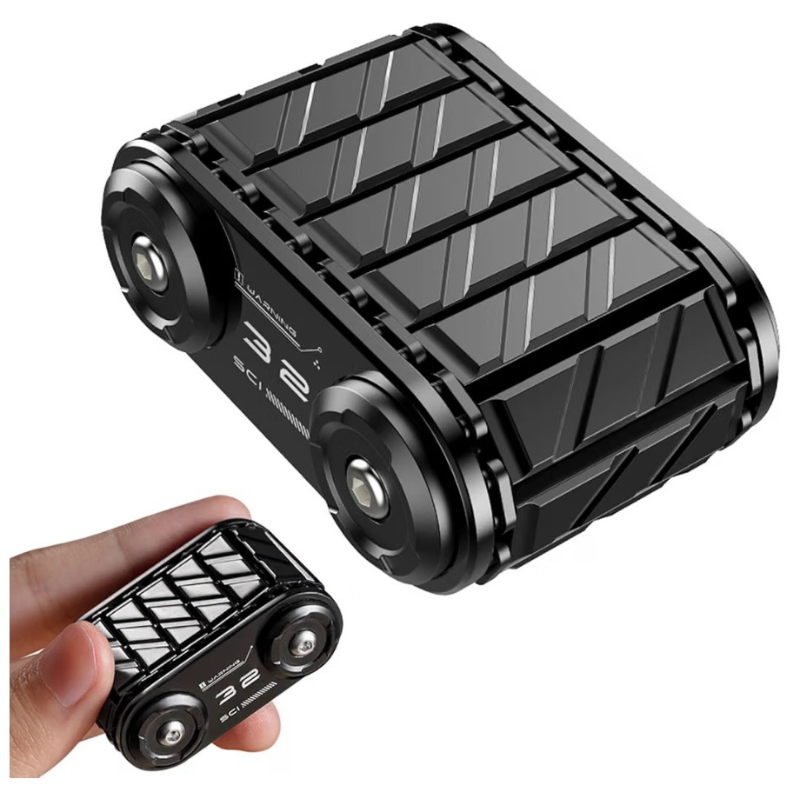 lot 8934 image: Fidget Toy for Adults, Help Relieve Stress, Anxiety, Tension, Promotes Focus, Tank Shape Design, Metal Material, high Precision Production