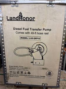 lot 10046 image: Unused Land Honor Diesel Fuel Transfer Pump (LHR-DFP10)