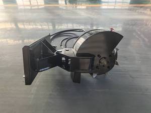 lot 10129 image: Unused Vorx Mini Skid Steer Stump Grinder Attachment (NL414)