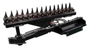 lot 10140 image: Unused Vorx Mini Skid Steer Hedge Trimmer Attachment (NL-LL80)