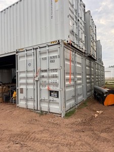 lot 10098 image: First Use 40ft High Cube Multi-Door Container (YLEU2570155)