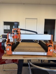 lot 10000C image: FoxAlien XE-PRO 3-Axis CNC Router, 400W Spindle, Ball Screws, 15.8in x 15.8in Work Area