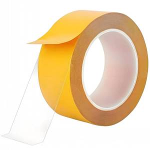 lot 2195 image: Ultra-Thin Clear Double Sided Tape Heavy Duty 2-Inch x 50 Feet Two Sides Strong Stick Mounting Adhesive Tape for Arts & Crafts, Fix Carpet, Women Clothes, Woodworking, Anti Cat Scratch, Sewing Project - Retail $13