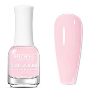 lot 2198 image: MIZHSE Quick Dry Nail Polish, Light Pink Nail Polish Air Drying Fast - Retail $7