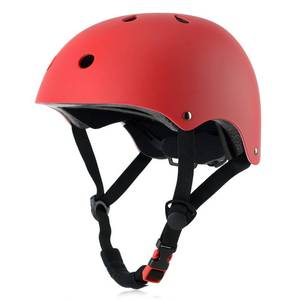 lot 2204 image: Kids Bike Helmet, 3 Sizes from Toddler to Youth, Red, Small - Retail $35