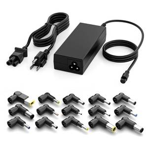 lot 2231 image: GreBed 90W Universal Laptop Charger AC Adapter with 15 Tips - Retail $19