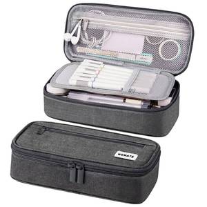 lot 2254 image: WEMATE Pencil Case, Large Storage Organizer for Stationery Pencil Pouch - Retail $12