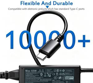 lot 2271 image: Universal PD 65W USB C Laptop Charger for HP - Pavilion Envy Spectre, Type C Power Adapter for Dell Lenovo Acer ASUS Suited to I nspiron ThinkPad VivoBook Aspire Latitude IdeaPad Chromebook Phone - Retail $15